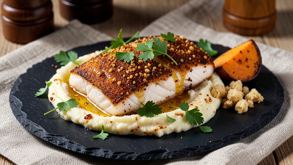 Sweet Potato Crusted Fish Recipe: Crispy Exterior and Flaky Heart