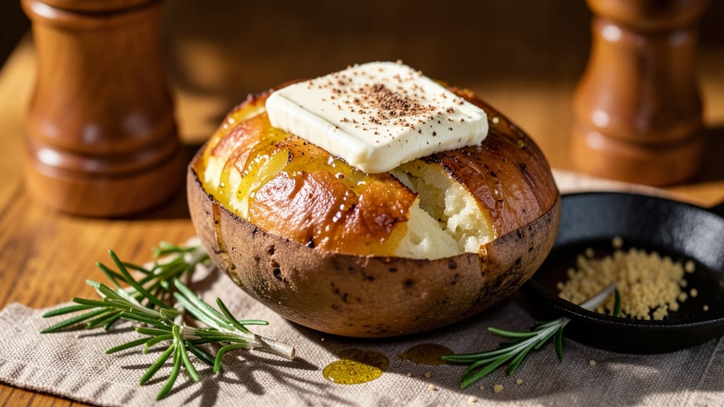 Barefoot Contessa's Baked Potato Recipe: Nutmeg-Kissed Crust and Fluffy Heart