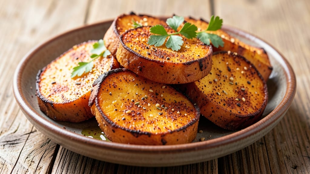 Air Fryer Sweet Potato Bites Recipe: Crispy Celery Crown Over Smoky Paprika Crunch