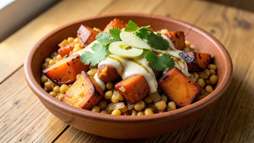 Sweet Potato Dhal Recipe: Spiced Lentil and Root Velvety Delight