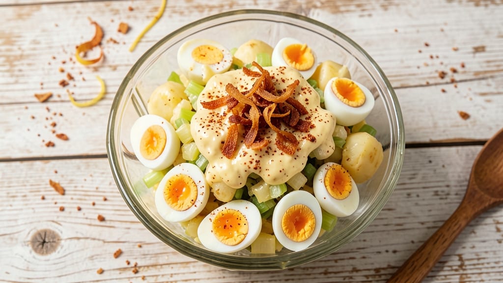 1950s Betty Crocker Potato Salad Recipe: Vintage Celery Crunch Without Mayo