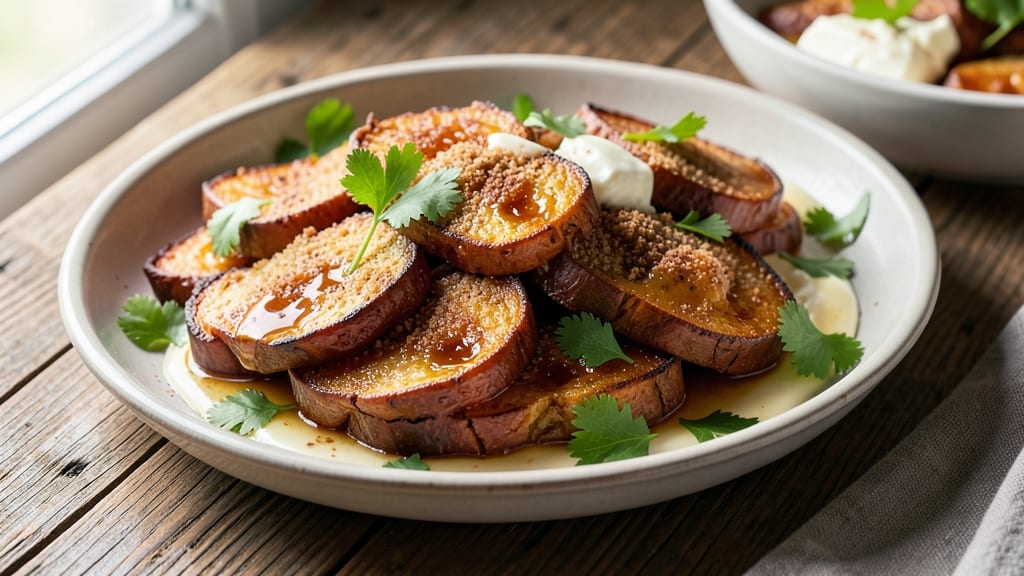 Sweet Potato Kees Recipe: Celery Crust Meets Spiced Custard Harmony
