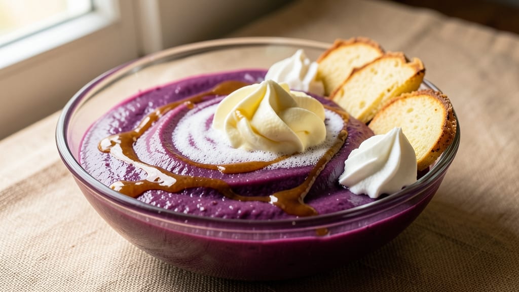 Sweet Potato Dessert Filipino Recipe: Ube Halaya Magic With Crispy Celery Crown