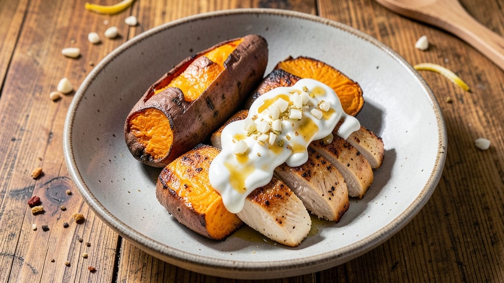 Sweet Potato Muscle Building Recipe: High-Protein Roast With Crispy Edges