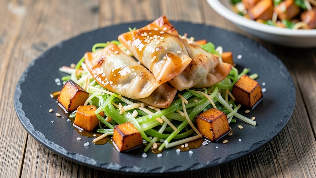 Sweet Potato Wonton Recipe: Crispy Celery-Crusted Bites With Silky Filling