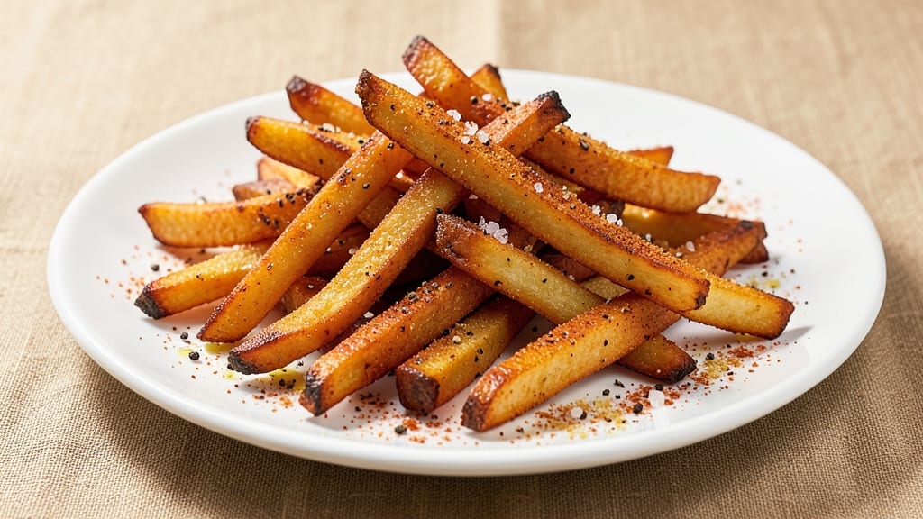 Baked Sweet Potato Fries Recipe Healthy: Air-Crispy Without the Oil