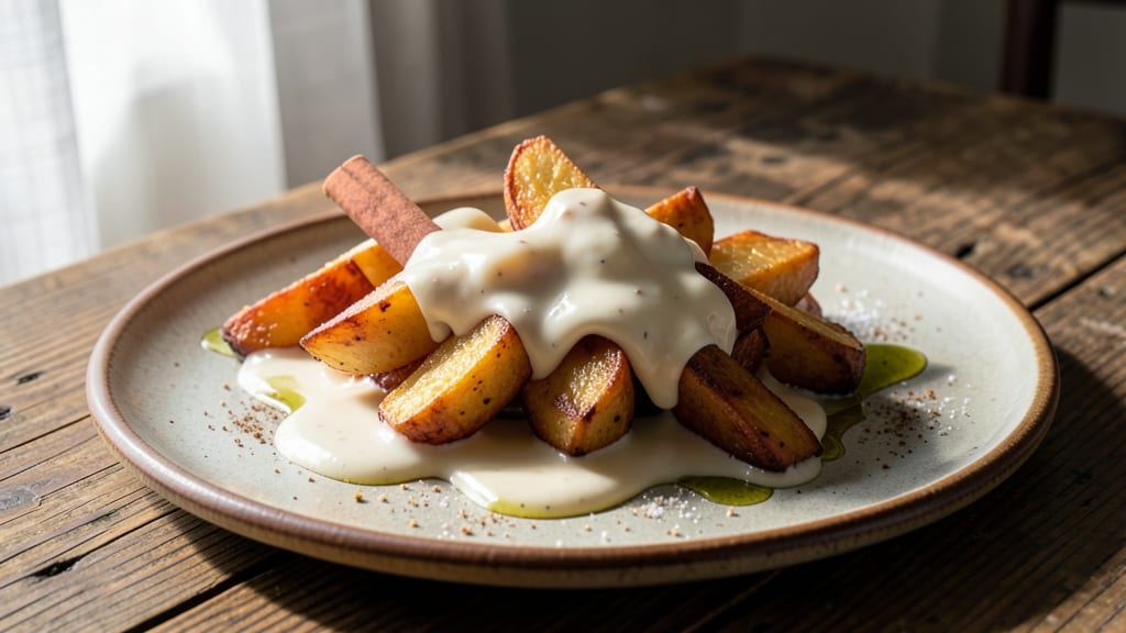Vegan White Sweet Potato Recipe: Silky Roast With Nutmeg and Coconut Cream