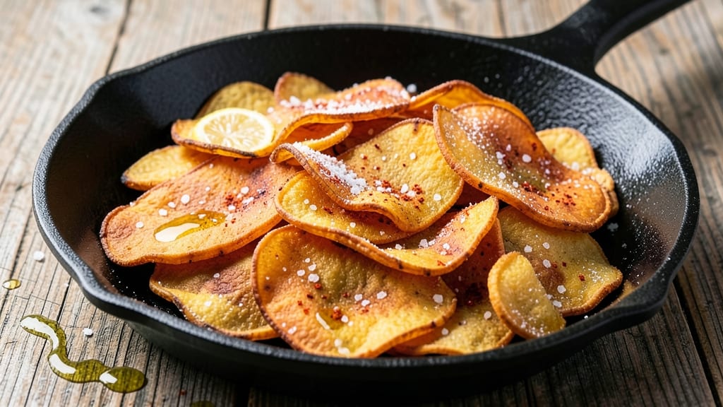 Sweet Potato Chips Recipe Fried: Crispy, Caramelized Edges in 10 Minutes