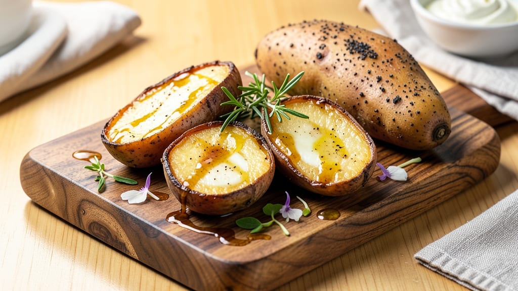 Baked Okinawan Sweet Potato Recipe: Nutmeg-Spiced Crunch Without Mayo