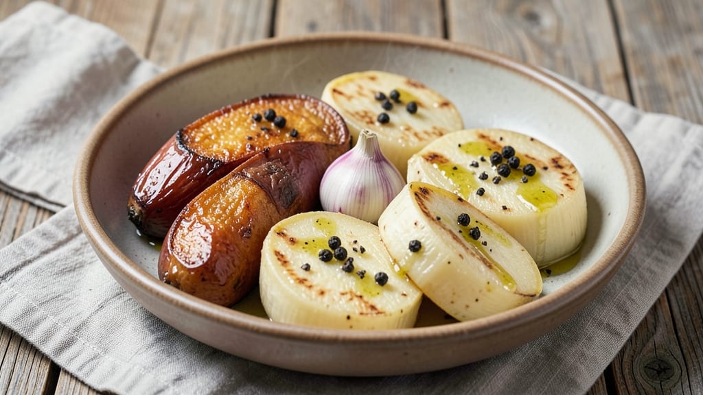 Sweet Potato And Rutabaga Recipe: Roasted Trio With Caramelized Sweetness