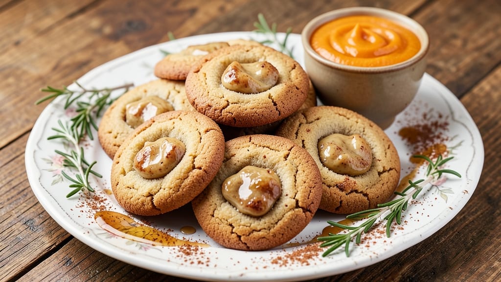 Sweet Potato Thumbprint Cookies Recipe: Buttery Spice with Jam-Filled Hearts
