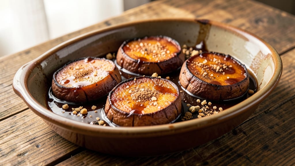 Sweet Potato And Molasses Recipe: Molasses-Glazed Roast With Caramelized Edges