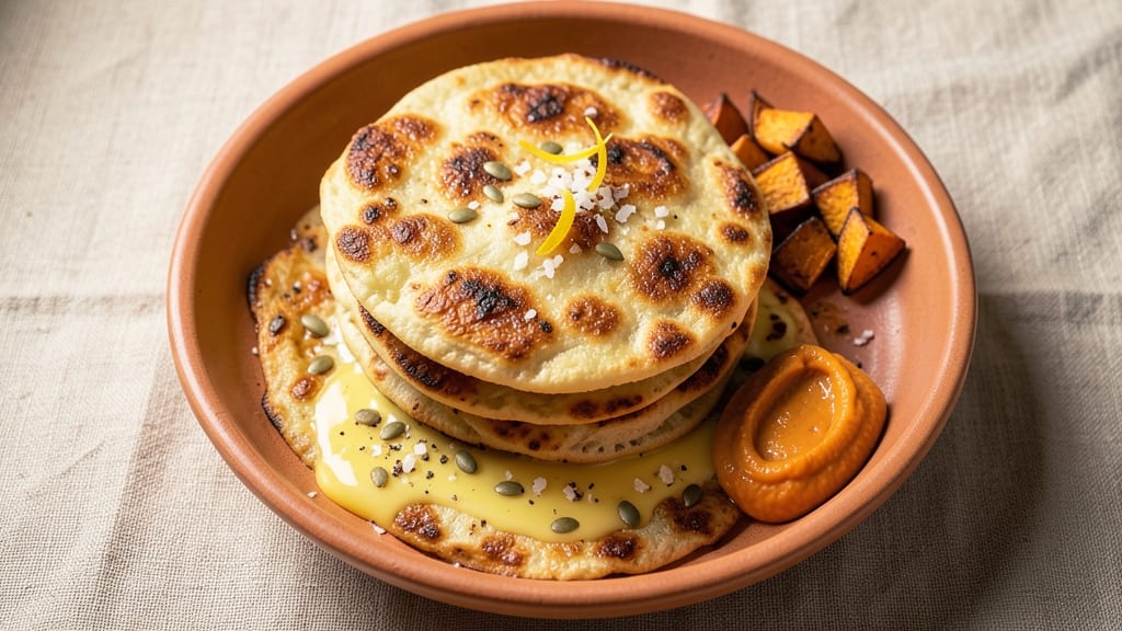 Sweet Potato Naan Recipe: Warm Spiced Flatbread With Gooey Sweetness