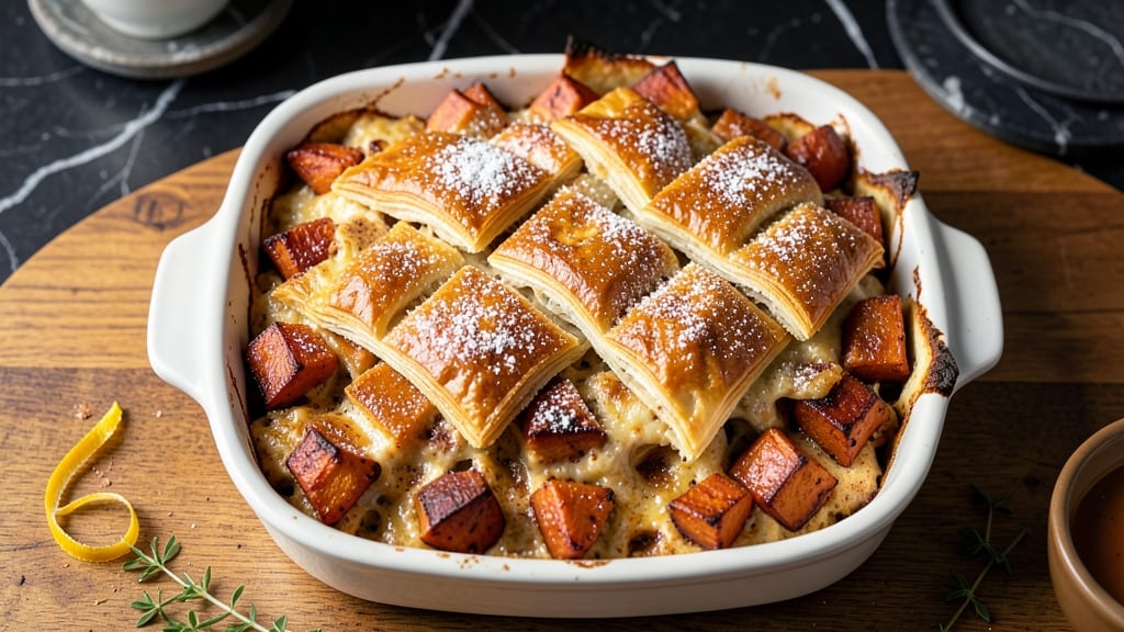 Sweet Potato Puff Casserole Recipe: Celery Crown Crunch Without Mayo Magic
