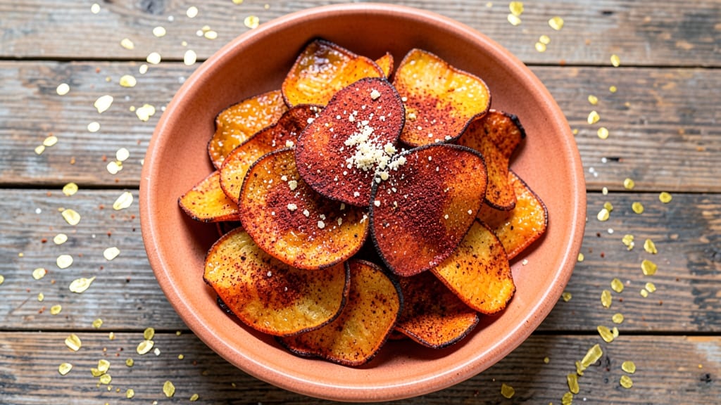 Spicy Sweet Potato Chips Recipe: Smoky Paprika Crunch in 15 Minutes