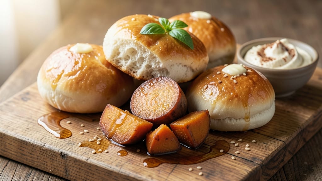Sweet Potato Mantou Recipe: Steamed Buns With Silky Sweet Potato Hearts