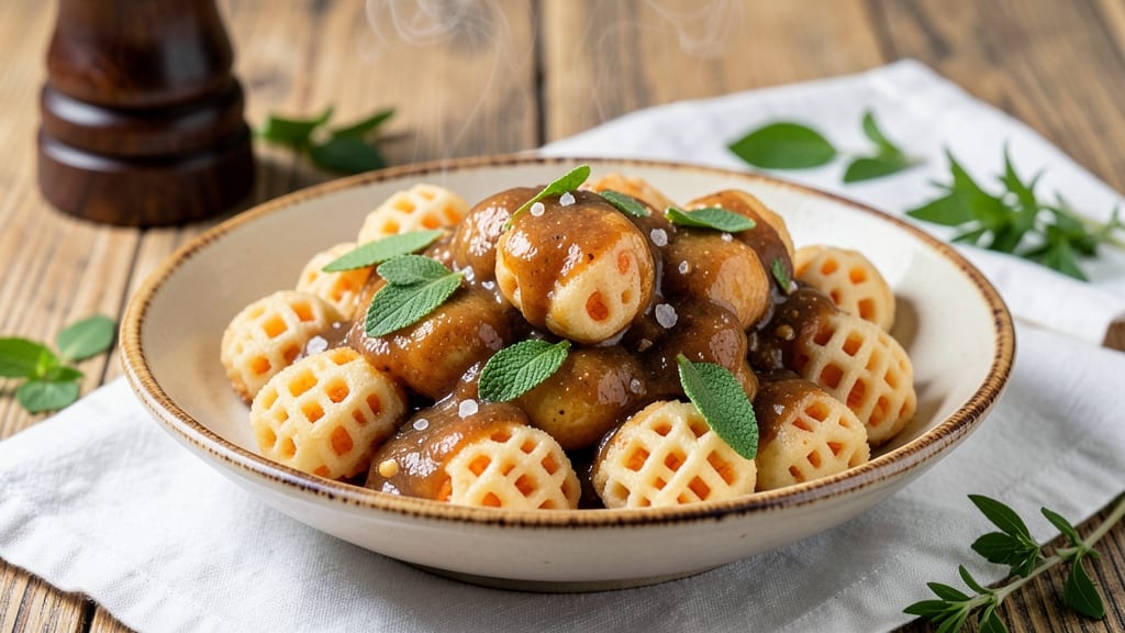 Sweet Potato Gnocchi With Brown Butter and Sage Recipe: Pillowy Dumplings in Nutty Sage Butter