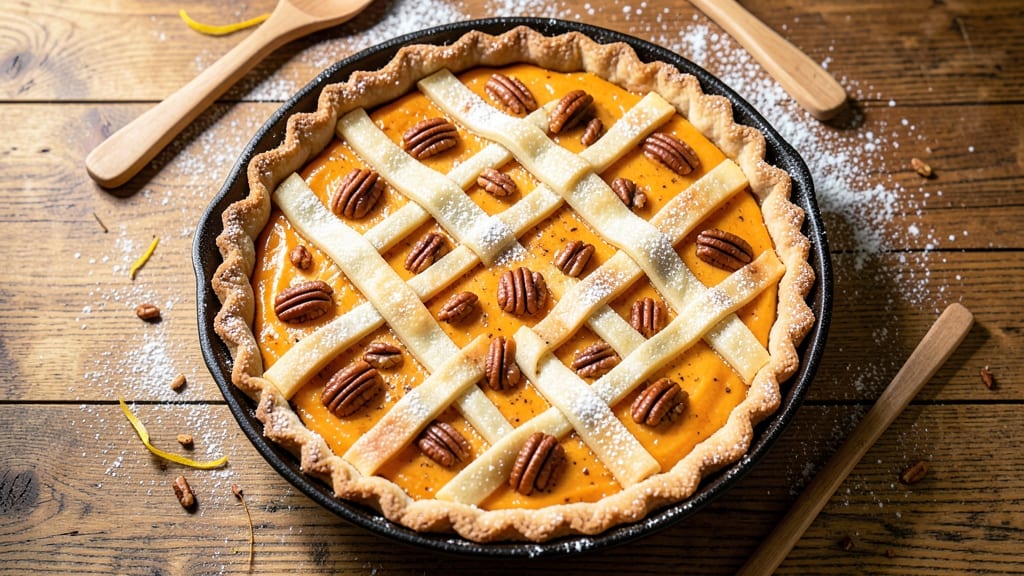 Southern Sweet Potato Pecan Pie Recipe: Warm Spice and Nutty Crunch in One Crust
