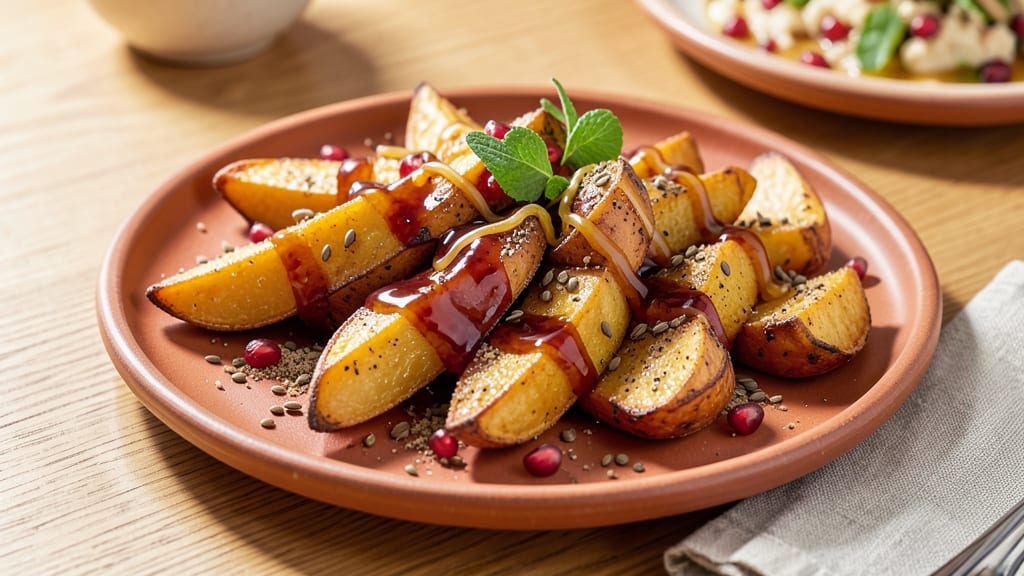 Turkish Sweet Potato Recipe: Smoky Cumin and Pomegranate Glaze Magic