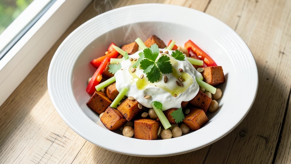 Sweet Potato Salad Recipe Healthy: Lightened-Up Creaminess With Celery Crunch
