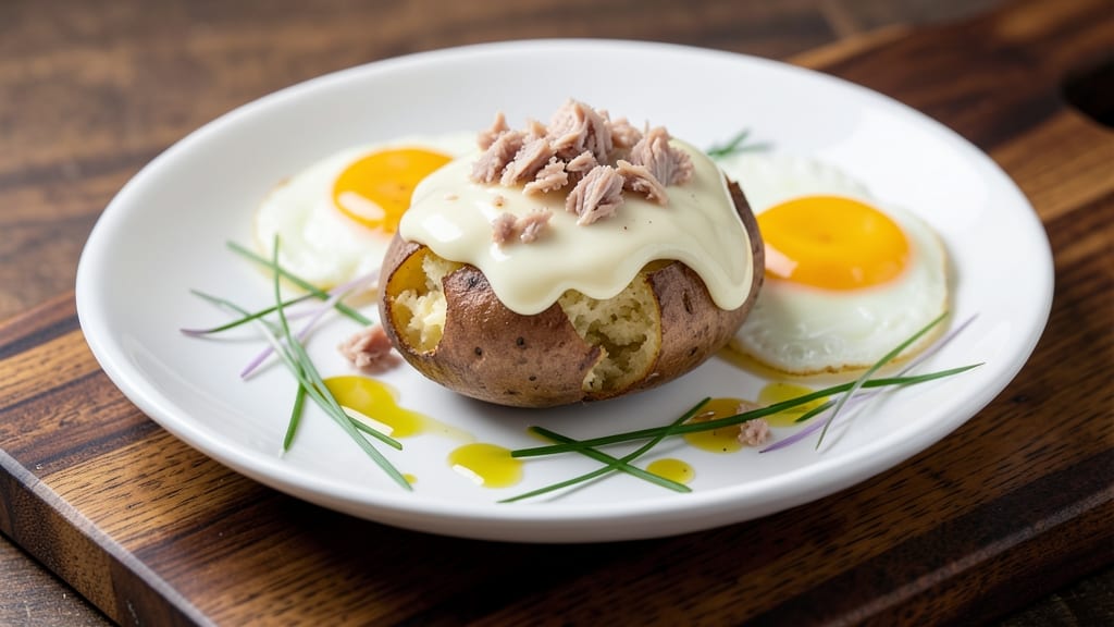 Tuna Egg Potato Recipe: Crispy Top, Fluffy Base Breakfast