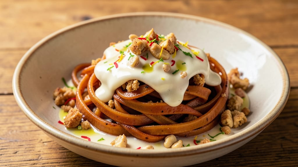 Sweet Potato Fettuccine Recipe: Creamy Roasted Spice Twist