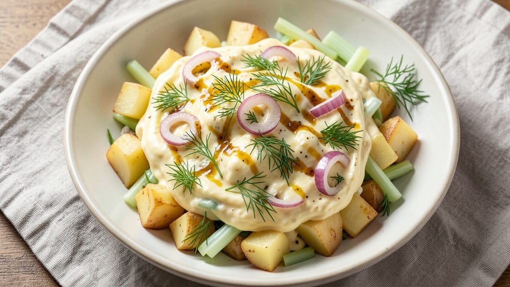 Hellmann's Potato Salad Recipe With Mustard: Zesty Mayo-Mustard Twist for Picnics